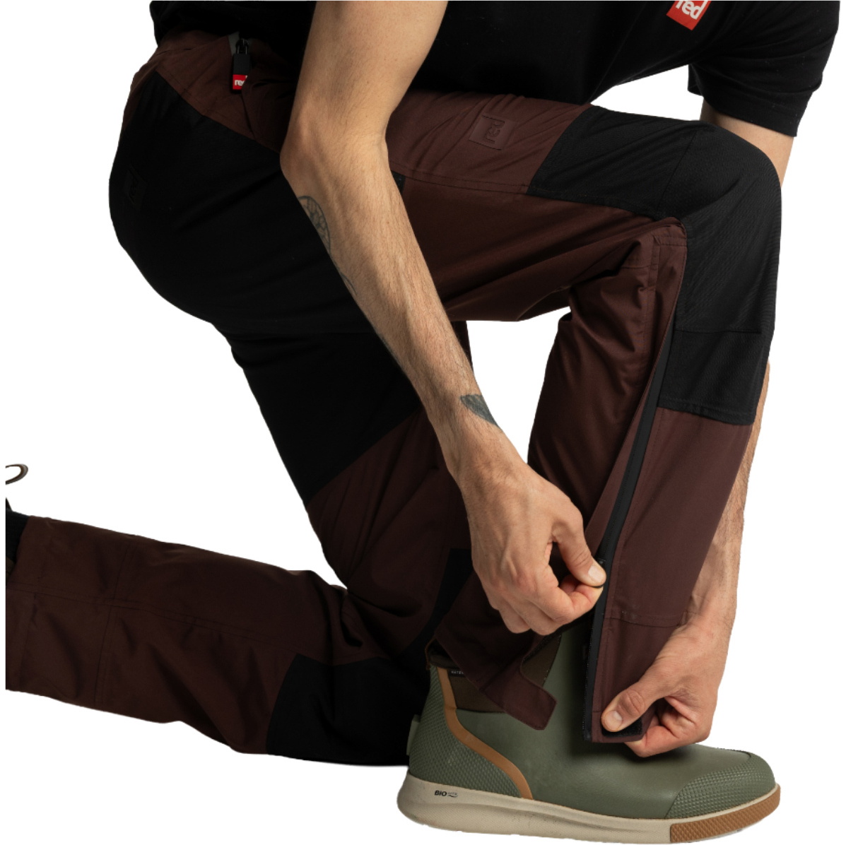 2026 Red Paddle Co Mens Evo Pro Waterproof Insulated Trousers 005-009-011-0027 - Deep Chestnut